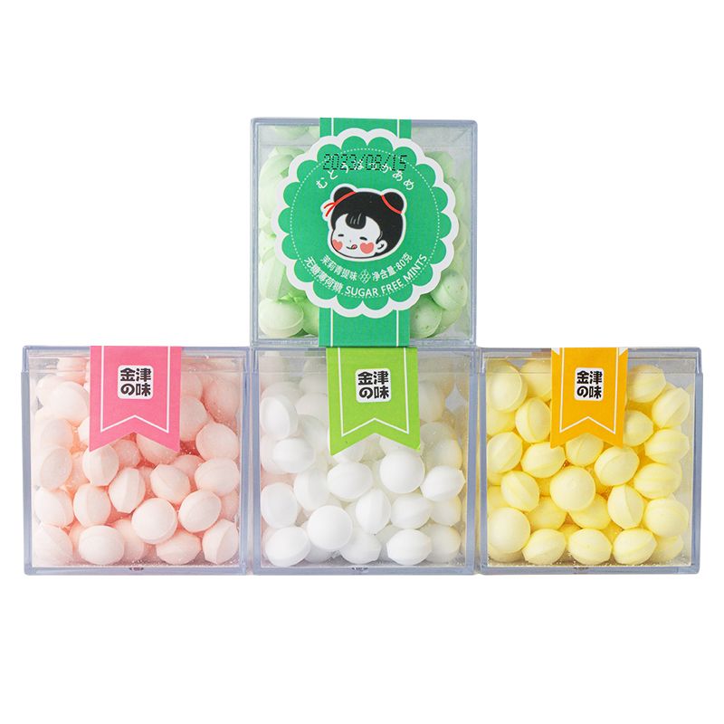 Jinjin Sugar Cube Mint Candy