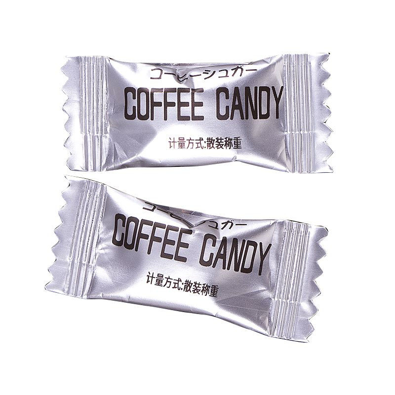 Bagged instant coffee candy