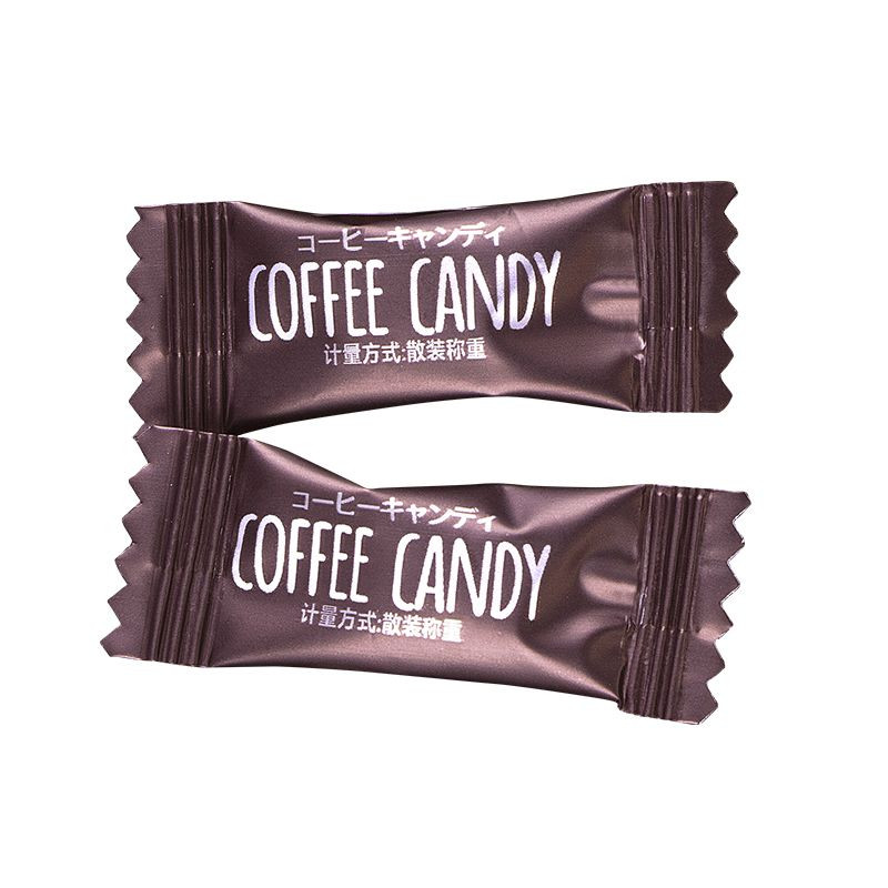 Bagged instant coffee candy